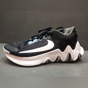 Nike Giannis Immortality 2 Black University Blue Basketball Shoes Mens Size 8.5